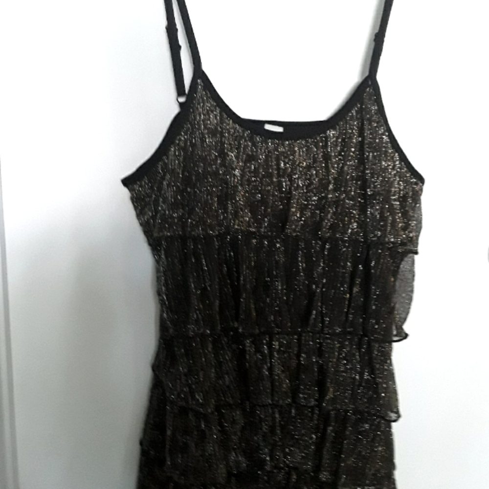 Black & Gold Top